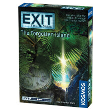 Thames & Kosmos EXIT: The Forgotten Island. Escape Room Card Game. Strategy, Mystery Puzzle. 1-4 Players, Ages 12+.
