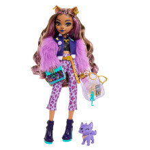 Monster High Clawdeen Wolf Doll with Furry Jacket