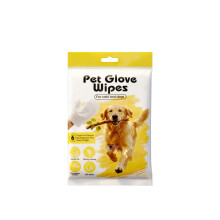 (6pieces) Pet disposable gloves, daily cat and dog bathing, disposable cleaning, no rinsing, clean and convenient care