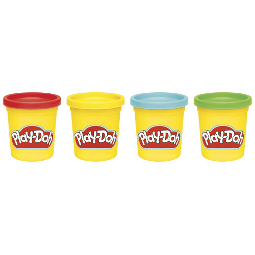 Play-Doh PlayDoh 4 Pack 85 Gram Classic Colours 1
