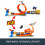 Hot Wheels Hot Wheels Monster Trucks Loop-And-Flip Trophy Challenge Playset 5
