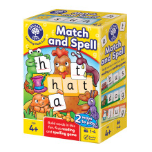 Orchard Toys Match and Spell Game, Letter and Word Games for Kids Age 4+