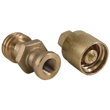 RE7141F RE7141M Propantank-Anschlussstück für Gabelstapler, Weiblich/Männlich, Anschlussstück, Adapter, Ventilgewinde