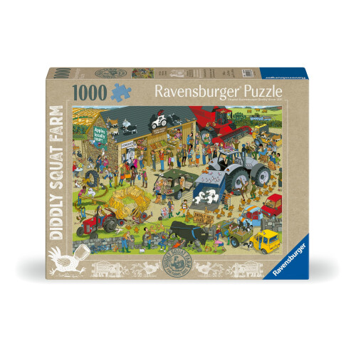 Ravensburger Ravensburger Adult Puzzles Diddly Squat Farm - Ages 14+ 1