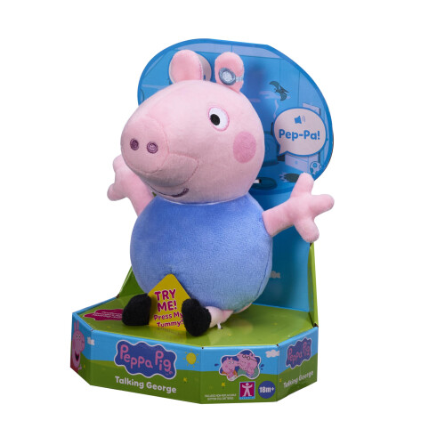 Peppa Pig Peppa Pig Talking George Plush Toy With Speech  Sound Effects PreSchool Sof 2