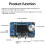 DIY  Digital Oscilloscope Kit STC8K8A Microcontroller Electronic Soldering Practice Loose Parts 6