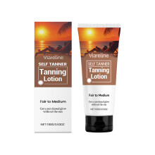 (100g) VIARELINE Darkening Body Lotion, Tender, translucent skin, moisturizing, outdoor darkening body lotion