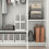 IKEA BRIMNES 3 Door Wardrobe with Mirror 117cm 4