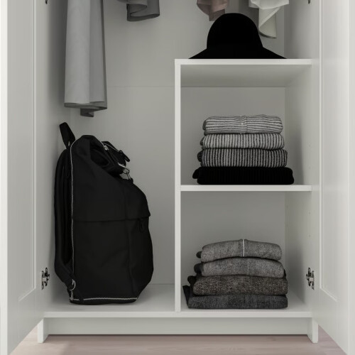 IKEA BRIMNES 2 Door Wardrobe 78x50x190 cm 2