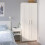 IKEA BRIMNES 2 Door Wardrobe 78x50x190 cm 8