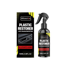 (100ml) Hikmarion Automotive Plastic Renovation Agent Renewal and Maintenance Automotive Interior Plastic Renovation Decontamination Care Agent