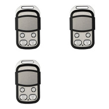 Remote Control for Garage Doors 433MHz Electric Gate Opener Compatible with MOOVO MT4 Series 3PCS