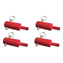 Adaptador de Furadeira EZ-Crank para Macaco de Reboque, Manivela de Furadeira Elétrica Reforçada para Pinos de 1 Polegada para Timpte, Basculante (4