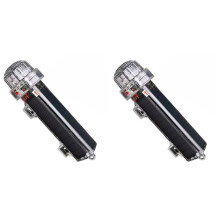 2X Solar Powered Marine Signal Lights LED Navigation Warning Lamps Waterproof Boat Beacons