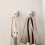 2X Rotatable Kitchen Hook - 6-Claw Suction Cup Wall Mount for Spatulas & Cookware, Drill-Free Plastic Storage Solution 8