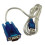 2X USB 2.0 Adapter AM to COM RS232 (DB9) 1.2m 5bites UA-AMDB9-012 - Fast Data Transfer, Universal 2