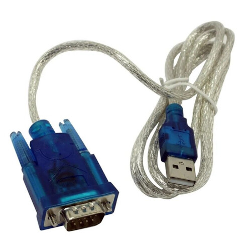 2X USB 2.0 Adapter AM to COM RS232 (DB9) 1.2m 5bites UA-AMDB9-012 - Fast Data Transfer, Universal 1