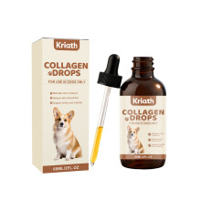 (60ml) Kriath Pet Collagen Drops Canine pet body care drops are gentle, comfortable and convenient for daily use