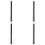 JPC-12 Extended Elements Antenna Elements for PAC-12 JPC-7 Portable Shortwave Antennas Extended Elements 4PCS 1