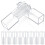 400pcs 1.5ml Disposable Plastic Cuvette Polystyrene Cuvette with Two Light for Spectrophotometers 2