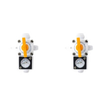 2pcs 8mm Duotight Inline Regulator 60psi Integrated Gauge Beer Accessory Home Brewing