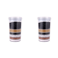 2X Filtro de Agua de Repuesto para Dispensador con Elemento Filtrante Combinado de 6 Capas para Sistemas de Filtración de Montaje en Grifo Pur.