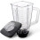 2X Replacement Parts 5-Cup Square Plastic Jar with Lid,Compatible for  Blenders 7