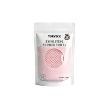 (1pc) TORVIKX Body Cleansing Towel, Gentle Cleansing, Softening, Bathing, Washing, Portable Full Body Bath Cleaning Towel
