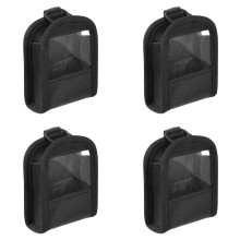 4X Estojo Portátil para Transmissor Sem Fio, Alça de Ombro, Resistente, para Acessórios de Guitarra.