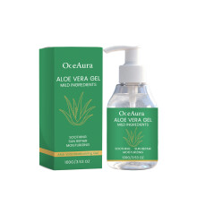 (100g) OCEAURA Aloe Vera Moisturizing Gel Body Facial Skin Care Dry Moisturizing Herbal Aloe Vera Gel