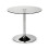 Kudos Chrome & Glass Pedestal Table 2