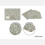 Placemat Set of 4 Leaf Design Cork Backed MDF 29x21.5cm Table Mats Protector 1
