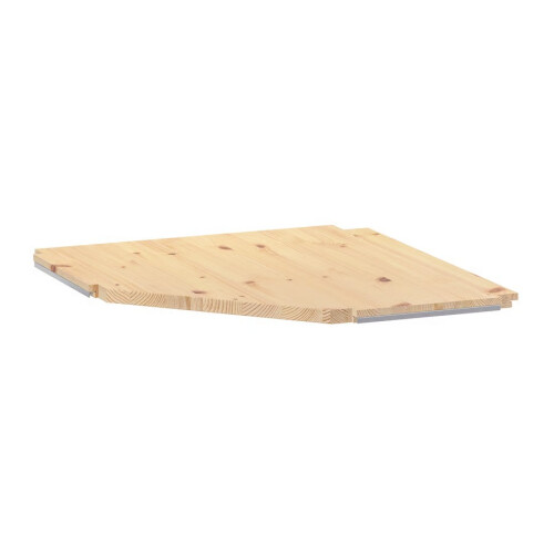 IKEA IVAR Pine Corner Shelf 56x56x30 cm