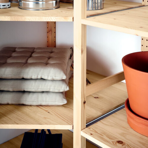 IKEA IVAR Pine Corner Shelf 76x76x50 cm 2