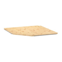 IKEA IVAR Pine Corner Shelf 76x76x50 cm