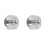 2X Modern Glass Wall Sconce Light Fixture, E14 Bulb Compatible Decorative Lamp,A 1