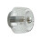 2X Modern Glass Wall Sconce Light Fixture, E14 Bulb Compatible Decorative Lamp,A 2