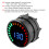 52mm Abgastemperatur LED Meter 12V Digital 10