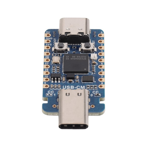 RP2350-USB-cm  Development Board Dual Core Dual Architecture Microcontroller for Raspberry Pi RP2350A Dev Board