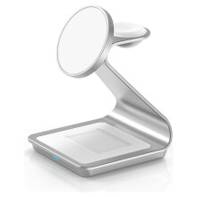 1pc 3-in-1 Magnetic Wireless Charging Stand for 12/13/14/15 Series and AirPods,Wireless Car Charger,Car Charger