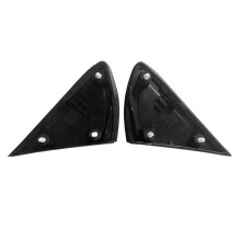 Car Rearview Mirror Triangle Panel Trim Chrome for Spark 2016-2022 Upper Mirror Molding Right 42345002