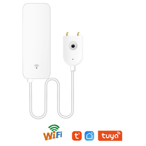 Tuya WIFI  Water Leak Sensor Water Overflow Level Detector Security Alarms System Flood Leakage Sensor 1