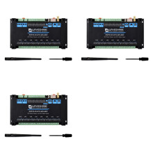3X Waveshare ESP32-S3 Industrielles 8-Kanal-WLAN-Netzwerkrelais ESP32-S3-ETH-8DI-8RO Unterstützt RS485- oder WLAN-Fernbedienung
