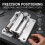 Leather Strap Cutter Machine, 80mm Adjustable Leather Cutting Tool with Scale Ruler, Strip Cutting Machine for Belts 1