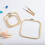 3pcs Adjustable Embroidery Hoop Set - Eco-Friendly Square -Stitch Frame for DIY  Projects, Needlework 6