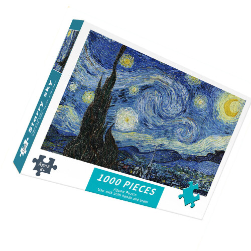 1000 Teile Puzzle Cartoon Landschaft Kunst