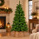 1.8m Green Artificial Christmas Tree 6ft with Metal Stand & 529 Branch Tips 5