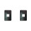 2X CPU Heatsink Bracket Backplane Backplate Back Sheet Metal Plate for AM4 Platform 1