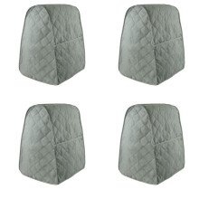 4X Housse Anti-Poussière pour Batteur sur Socle Compatible avec les Housses pour