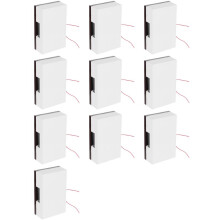 10X 220V Wired Doorbell Manual Ding Dong Bell Chime for Home Access Control System Timbre Puerta Casa Doorbell